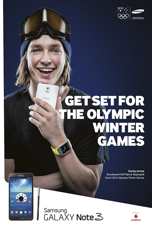 Samsung - Scotty James for Samsung Winter Olympics Campaign