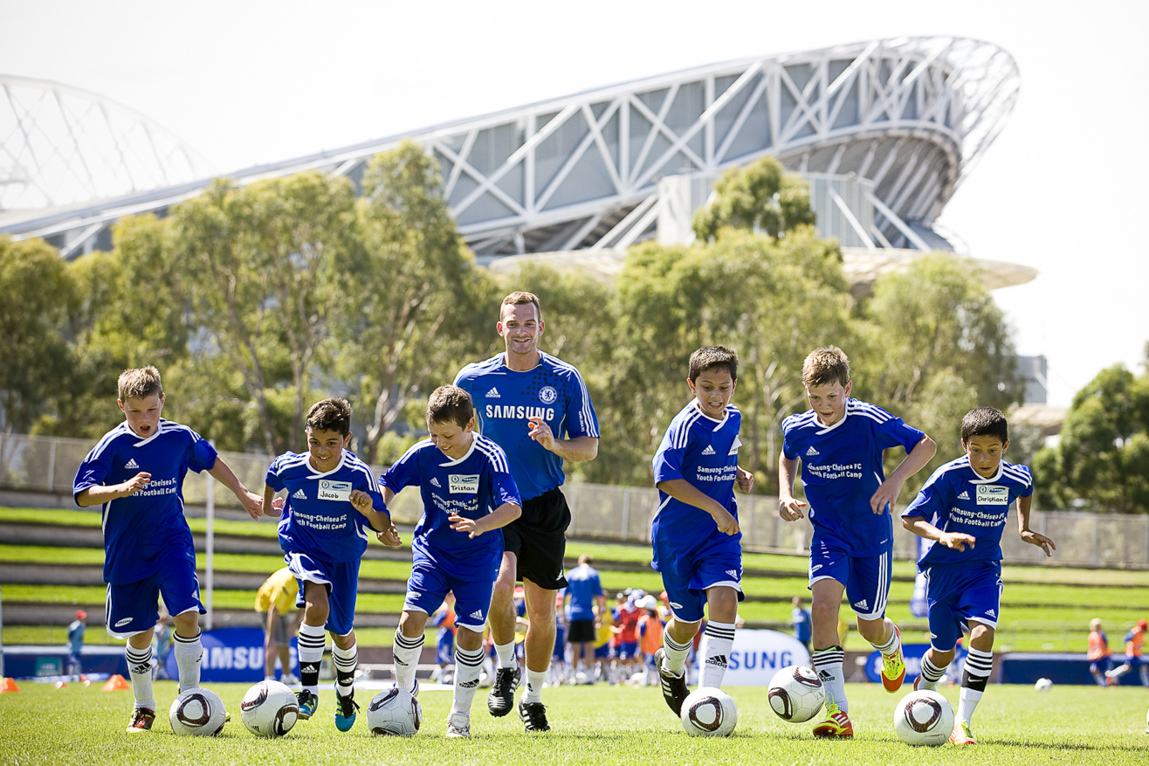 Samsung - Chelsea Football Club trainers and Youth Football Program