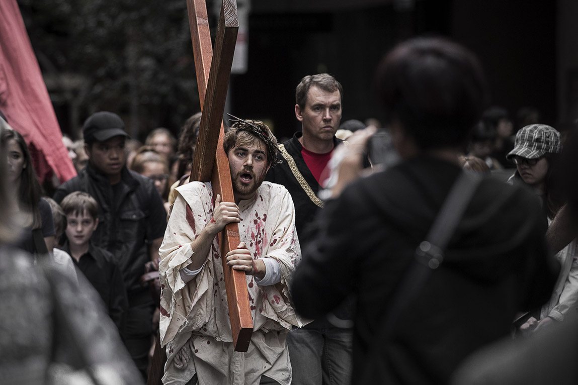 Wesley Mission - Way of the Cross re-enactment - Good Friday
