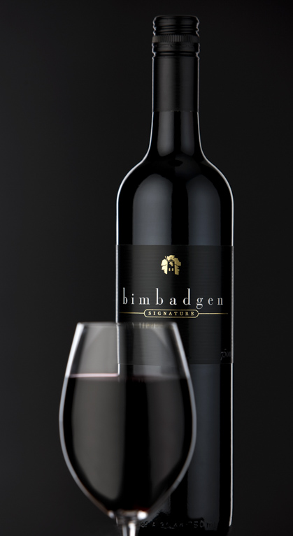 Bimbadgen Wines - Advertising images of their 'Signature Series' for POS